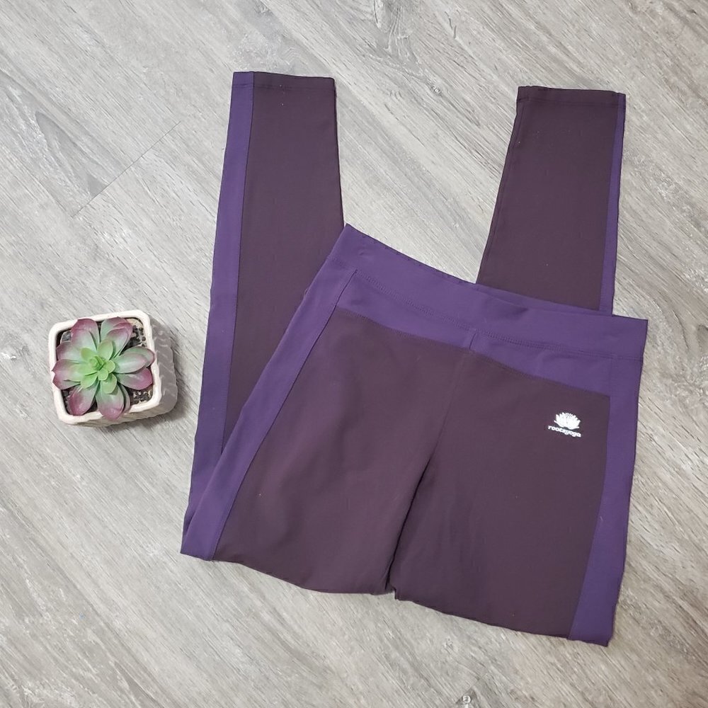 Roots Yoga Leggings * Size XS * Plum Colour